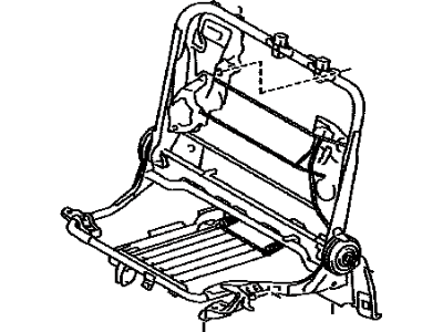 Toyota 79270-60012 Spring Assembly, NO.2 Seat