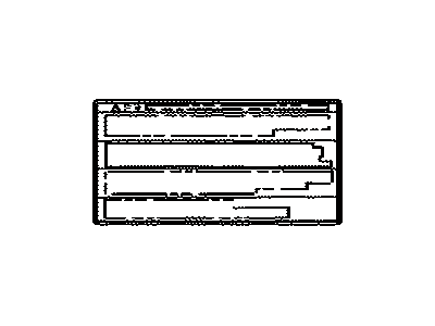 Toyota 45248-30020 Label, Steering Actuator Caution