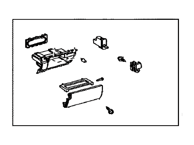 Toyota 55320-60011-E0 Panel Assembly, Instrument