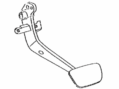 Toyota 47101-60490 Pedal Sub-Assy, Brake