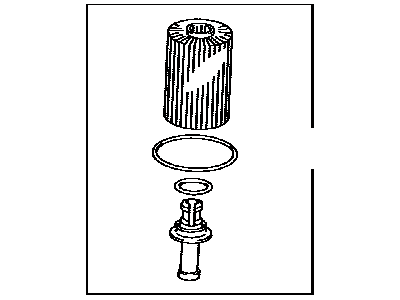 Toyota 04152-38020 Element Kit, Oil Filter