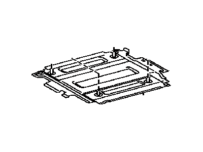 Toyota 86117-60120 Bracket, Multi-DISPL