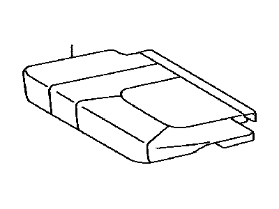 Toyota 79032-60C70-E0 Seat Cover Sub-Assembly, No.3