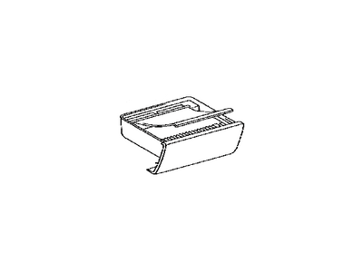 Toyota 74102-60190 Box Sub-Assy, Front Ash Receptacle