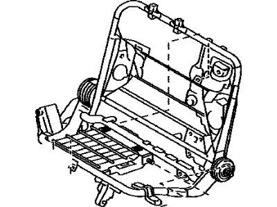 Toyota 79260-60011 Spring Assembly, NO.2 Seat