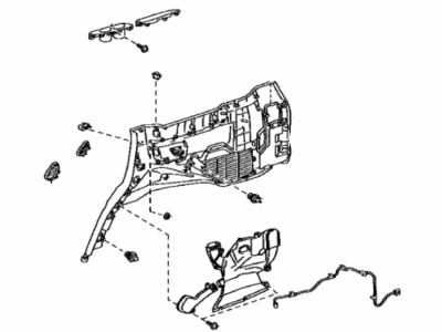 Toyota 62520-60G00-C0 Panel Assembly, Quarter