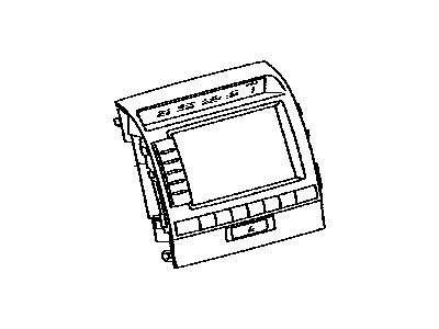 Toyota 86110-60640 Multi-Display Assembly