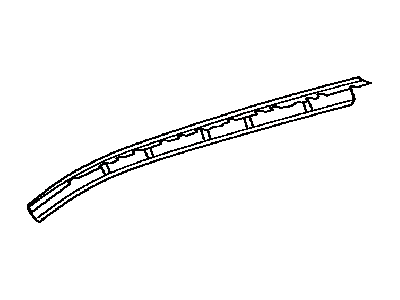 Toyota 61247-60080 Reinforcement, Roof Side Rail, Inner RH