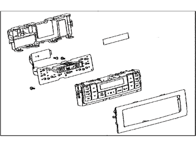 Toyota 55900-60M10-E0 Control Assembly, Air Co