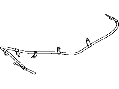 Toyota 46420-60090 Cable Assembly, Parking Brake