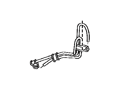 Toyota Land Cruiser Oil Cooler Hose - 32907-60251