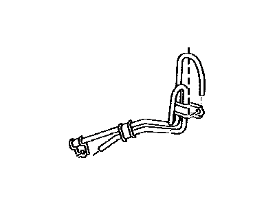 Toyota 32907-60260 Tube Sub-Assembly, Oil Cooler W/O Hose