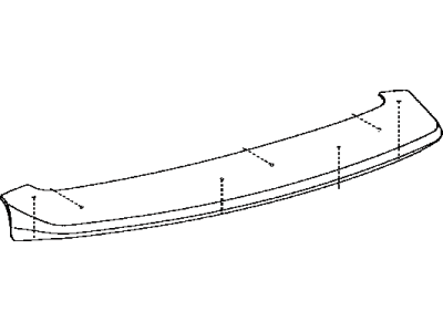 2021 Toyota Land Cruiser Spoiler - 76085-60020-C0