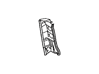 Toyota 61619-60090 Reinforcement, Quarter Panel