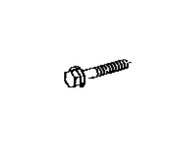 Toyota 90105-08261 Bolt, Washer Based H