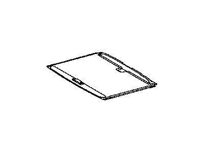 Toyota 63306-60150-A1 Trim Sub-Assembly, SUNSHADE