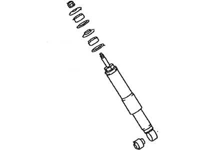 Toyota Land Cruiser Shock Absorber - 48530-69695