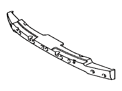 Toyota 52611-60090 ABSORBER, Front Bumper