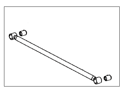 Toyota 48740-60150 Rod Assy, Rear Lateral Control