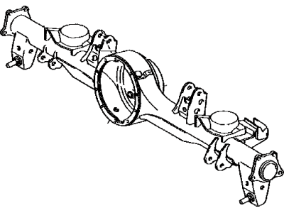 Toyota 42110-60A51 Housing Assy, Rear Axle