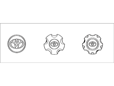 Toyota 4260B-60260 Wheel Hub Ornament Sub-Assembly