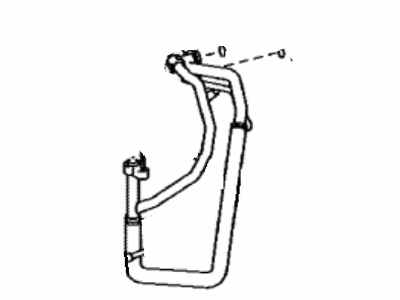 Toyota 88710-6B690 Tube & Accessory Assembly, AIRCONDITIONER