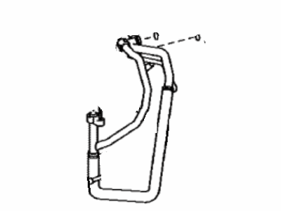 2012 Toyota Land Cruiser A/C Hose - 88710-6B690