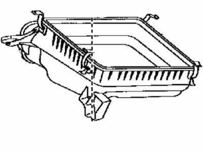 Toyota 17701-38130 Case Sub-Assembly, Air C