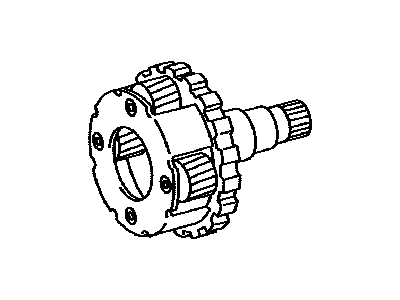 Toyota 35760-0W010 Gear Assembly, Rear Planet