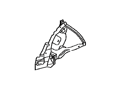 Toyota 61061-60120 Reinforcement Sub-As