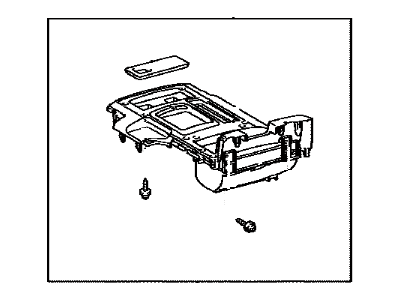 Toyota 58804-60A30-A1 Panel Sub-Assembly, Cons