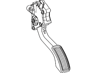 Toyota 78110-60020 Sensor Assy, Accelerator Pedal