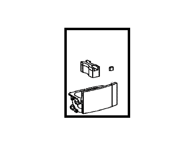 Toyota 58803-60310-A0 Box Sub-Assembly, CONSOL