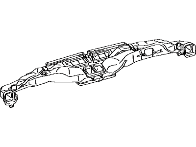 Toyota 55870-60020 Duct Assy, Heater To Register