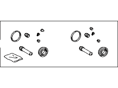 Toyota 04479-60270 Cylinder Kit, Disc Brake, Rear