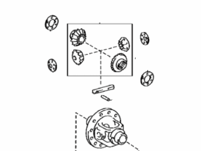 Toyota 41301-60171 Differential Case Sub-Assembly