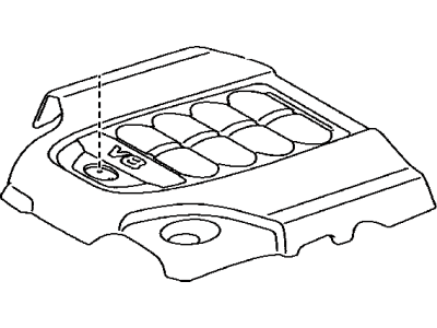 Toyota 11209-38030 Cover Sub-Assy, V-Bank