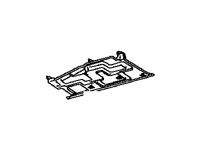 Toyota 55607-60110 Cover Sub-Assembly, Instrument Panel Under