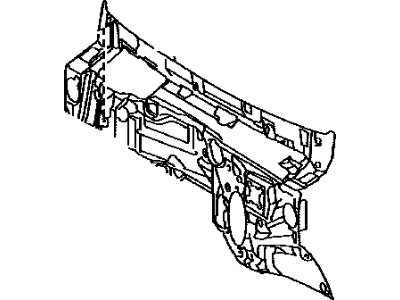 Toyota 55210-60191 INSULATOR Assembly, Dash