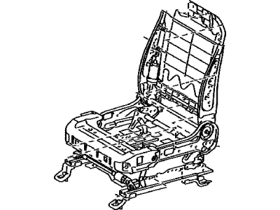 Toyota 71110-60460 Frame Assembly, Front Seat