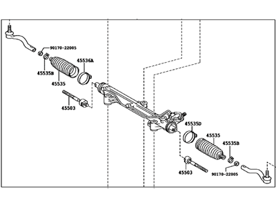 Toyota 44200-60170 Power Steering Link Assembly