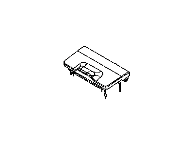 Toyota 74130-60140 Receptacle Assy, Rear Ash