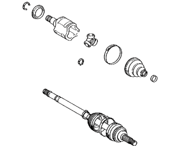 2022 Toyota RAV4 Axle Shaft - 42340-42030