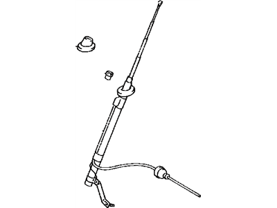 Toyota 86300-90K01 Antenna Assy, W/Holder