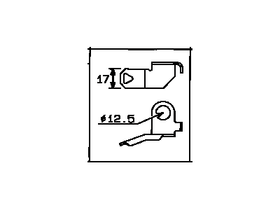 Toyota 82715-60040 Bracket, Wiring HARN