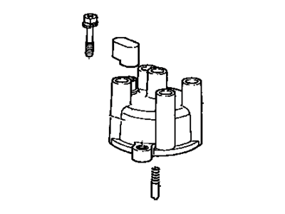 Toyota 19101-35120 Cap Sub-Assy, Distributor