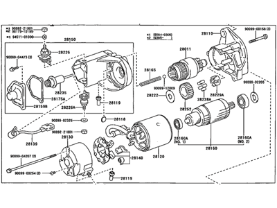 Toyota 28100-66060 Starter Assembly