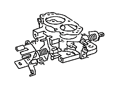 Toyota 21623-35510 Gasket, Body Flange