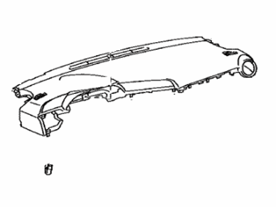 Toyota 55302-21030-B0 Panel Sub-Assembly, Inst