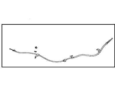 Scion tC Parking Brake Cable - 46430-21120